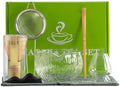 Matcha Whisk Set 7Pcs Matcha Bowl and Whisk Set Bamboo Matcha Whisk with Whisk Holder, Glass Bowl, Tea Scoop, Sifter, Teacloth, Tea Ceremony Set Tea Ceremony Set Matcha Set for Machat Tea Making Kit by CurcKua