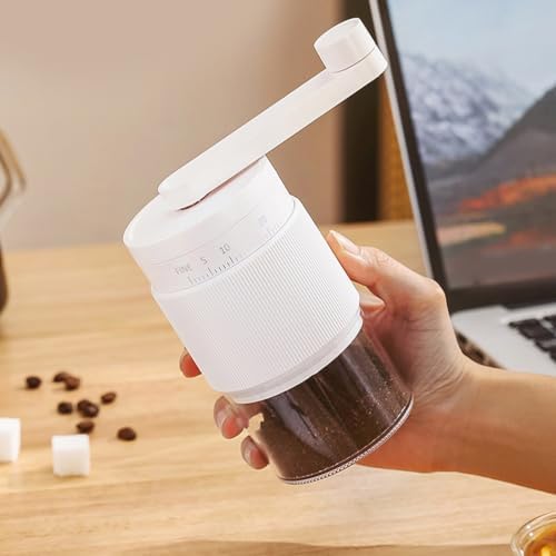 Ergonomic Hand Coffee Grinder with Ceramic Burrs Manual, Black B - Image 5