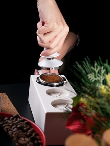 53mm Espresso Tamper, Calibrated Spring Loaded Coffee Tamper with 30lb & 20lb Springs, Self-Leveling Stainless Steel Base Tamper for Breville 54mm Portafilter - Image 6