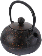 Tetsubin Iron Teapot 0.4l Small Vintage Black Tea Pot by FIXOSHEE