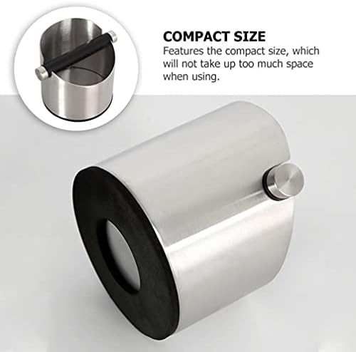 1pc Bucket Semi-automatic Espresso Waste Disposal Bin for Home Use Compact Non- Base Easy to Powder Container - Image 4