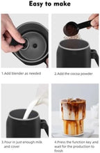 Electric Milk Frother | 4-Mode Hot & Cold Foam Maker for Latte - Image 7