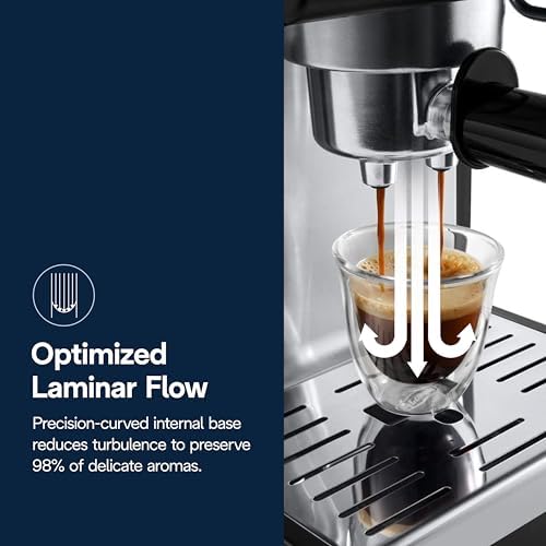 De'Longhi America 5513296651 Essential Collection Double Walled Thermo Espresso Glasses (Set of 6), Clear - Image 6