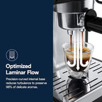 De'Longhi America 5513296651 Essential Collection Double Walled Thermo Espresso Glasses (Set of 6), Clear - Image 6