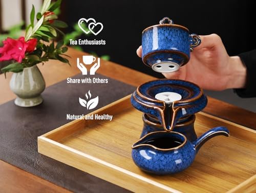 Chinese Tea Set, Japanese Gongfu Tea Set, Teapot Set With Infuser - Image 5
