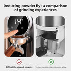 Electric Burr Coffee Grinder, Coffee Bean Grinder with 25 Adjustable Grind Settings, Touchscreen Electric Coffee Burr Mill Grinder for Home Use (US Plug) - Image 4