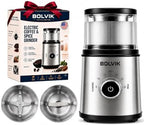 Electric Coffee Bean Grinder Spices Herbs, Timed Grind Control Rotary Knob by Unknown