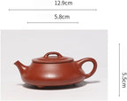 Tea Kettle 150ml Purple Clay Teapots Handmade Mud Kettle Zisha Tea Set Tea Items Craft Chinese Teapot Loose Tea Teapot Ceramic Tea Infuser - Image 2
