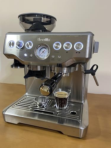54mm Bottomless Portafilter Compatible with Breville Sage Espresso Machine Barista Express Pro Bambino BES450/BES500/BES840XL/BES870/878/880 Stainless Steel Filter Basket Plastic Handle - Image 3