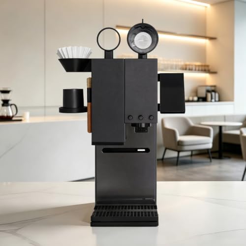 Detachable Coffee Accessory Storage Rack Black Right - Image 2