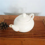 Porcelain Teapot With Removable Infuser & Lid720ml, Large Tea Pot With Stainless Steel Fine Mesh Infuser, Ceramic Tea Maker With Strainer For Loose Leaf Tea Or Bags, White - Image 7
