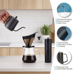 Manual Pour Over Coffee Dripper Set with Grinder, All-in-One Kit - Image 4