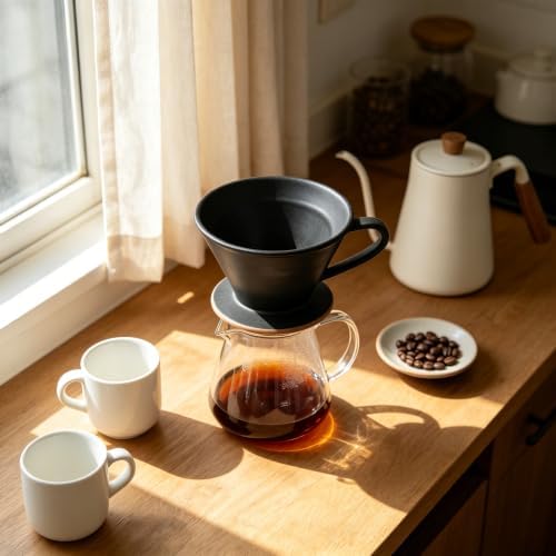 Coffee Dripper Mino Ware,High Heat Retention,Ceramic - Image 7