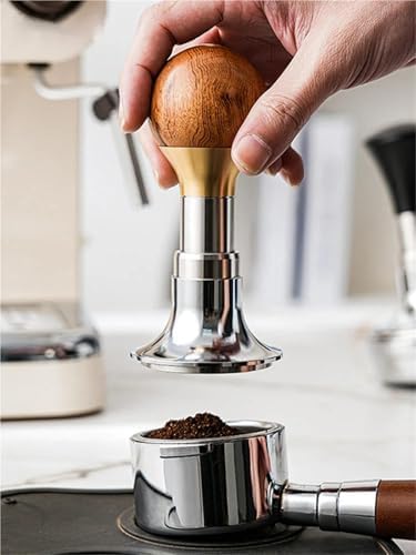 Constant Pressure Coffee Tamper 51mm 53.35mm 58.5mm The Force Tamper Impact Espresso Tampers with Calibrated Spring Loaded(58.5mm) - Image 5