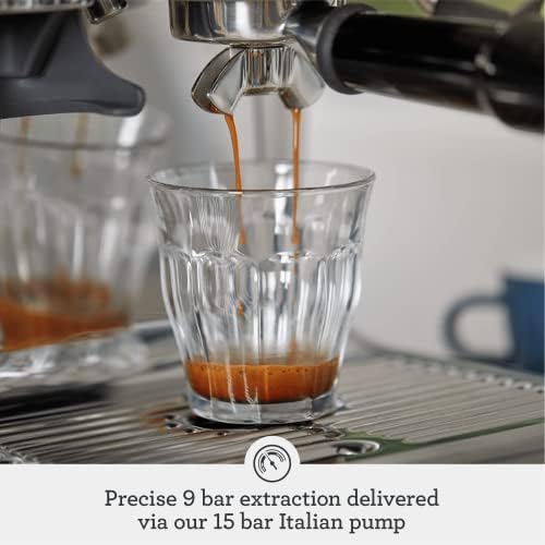 Breville BES870BSXL Barista Express Espresso Machine, Black Sesame - Image 5