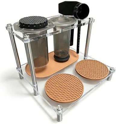 Organizer Stand for AeroPress Original Coffee Bar Station Clear Caddy by HAPYCAPY