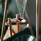 Iced Coffee Maker, Cold Brew Drip Tower, 800ml Glass Coffee Pot, with Stainless Steel Stand, Adjustable Speed Dripper, Hand-Flushed Dripper Coffee, Makes 6-8 Cups Coffee - Image 6