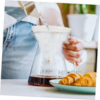 Balacoo 10pcs - Glass Coffee Dripper Coffee Filters for Brewing Fit for and Cups - Image 6