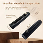 Magnetic WDT Tool, 0.4mm Needle Distribution Tool for Espresso, Retractable Coffee Stirrer for Clump-Free Extraction, Fits 51/54/58mm Portafilters - Image 7