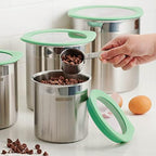 Tramontina 4-Pc Food Storage Containers with Silicone Lids - Mint Green - Image 3
