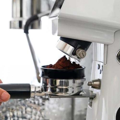 Watchget 5 PCS 53mm Espresso Accessories Kit - Constant Pressure Tamper, Adjustable 3-Blade Distributor, Honeycomb Puck Screen, Magnetic WDT Tool with Stand & Magnetic Dosing Funnel - Image 5