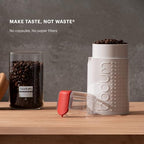 Bodum Bistro Electric Blade Coffee Grinder, White - Image 6