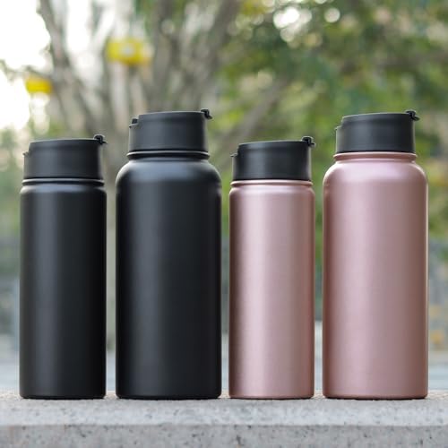 Sivaphe Infuser Water Bottle with Removable Strainer for loose leaf Tea 18/8 Stainless Steel 32 oz Insulated Tea Tumbler Gift for Women Rosegold - Image 7