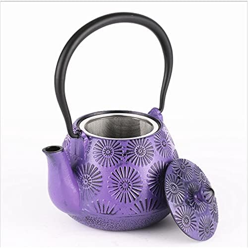 Teapot Cast Iron Tea Kettle Boiling Water Making Tea Pot 800ml Japanese Style Tetsubin Iron Bottle Tea Kettle Tea Maker - Image 3