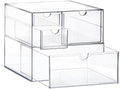 Prsildan Acrylic Drawer Makeup Organizer with 4 Drawers by Prsildan