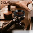 Espresso Dosing Funnel 8 Pcs 58mm Coffee Powder Ring, Machine Accessories - Image 5