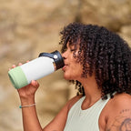 Hydro Flask Flex Sip Coffee Tumbler – Insulated Stainless Steel, Non Spill, Leak Proof Travel Cup 20 Oz Mermaid Green - Image 7