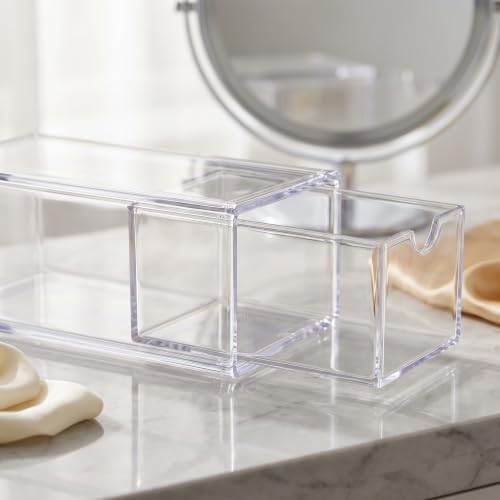 Acrylic Tea Bag Organizer Stackable Storage Box 3pcs, with Drawers - Image 6