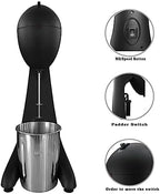 Electric Milkshake Mixer Maker Classic Milkshake Machine 2 Speed Automatic Milk Shake Mixer Stainless Steel Drink Mixer with Mixing Cup Frappe Mixer Protein Shaker for Cafes/Shakes/Bars - Image 4
