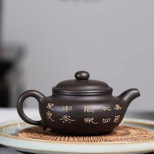 Tea Pots For Loose Tea Tea Party Afternoon Tea Tea Set Handmade Purple Clay Pot Tea Room Teapot Office Conference Room Teapot Tea Infuser Pot - Image 7