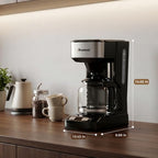 12 Cup Coffee Maker with LED Display, Drip Coffee Machine - Image 7