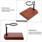 Solid Wood Coffee Dripper Stand with Adjustable Height for Cups - Image 5