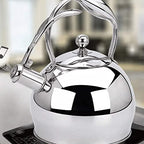 Whistling Kettle Tea Kettle Stovetop Whistling Tea Kettle The Internal Whole Body is Electropolished, Not Easy to Scale, Easy to Clean, Healthy by Unknown