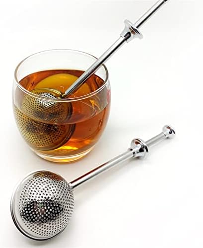 Tea Filters Stainless Steel Tea Maker Loose Leaf Tea Lock Teaspoon Tea Maker Ball Filter New Tea Filter Tea Set Tea Set - Image 4