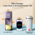 Tastyle Mini Single Serve Hot and Iced Coffee Maker for K Cup and Ground - Image 4