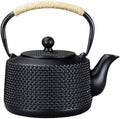 Cast Iron Teapot, 850ml Tetsubin Japanese Tea Kettle for Loose Leaf and Tea Bags, Tea Pot Cast Iron Tetsubin Tea Ceremony Accessory by Luxylei