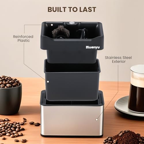 Huanyu 3L Automatic Portafilter Cleaner, 3-Way Installation, for 51&58mm - Image 3