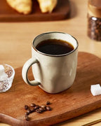 famiware Coffee Mugs Set of 4, Ocean Square 13oz Coffee Cup Set with Handle - Image 3