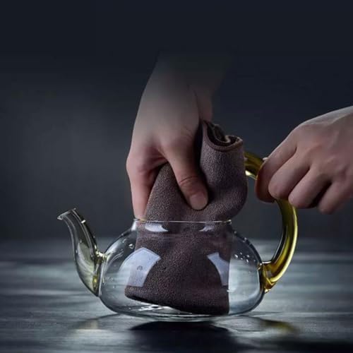 Removable Transparent Glass teapot Home with Infuser Small Tea Kettle Portable Tea Maker Container Tea Set Cleanable - Image 6