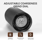 TIMEMORE Manual Coffee Grinder Stainless Steel Espresso Coffee Bean Grinder with Foldable Handle Chestnut C3 ESP PRO Internal Adjustable Setting, Double Bearing Positioning Black - Image 4