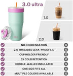 BABLOV GO-PAL 30oz Coffee Tumbler Insulated & To-go Iced Coffee Cup - Image 3