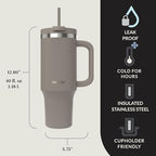 Contigo Streeterville 40oz Tumbler Stainless Steel Vacuum Insulated Leak-Proof Cold for 29 Hours Inkycap - Image 2