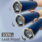 20 oz Skinny Tumblers Bulk with Lids and Straws Navy,4 pack - Image 3
