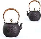tetsubin Cast iron Tea Kettle workshop Healthy japanese Tea pot with Stainless Steel Infuser（47.3 oz） - Image 3