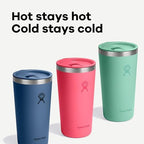 Hydro Flask All Around Tumbler Press-In Lid, Insulated Travel Mug, Stainless Steel Coffee Cup 20 Oz Utopia Purple - Image 5
