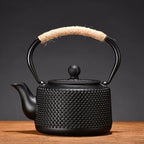 Cast Iron Teapot, 850ml Tetsubin Japanese Tea Kettle for Loose Leaf and Tea Bags, Tea Pot Cast Iron Tetsubin Tea Ceremony Accessory - Image 5